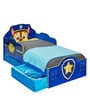 Paw Patrol Chase Toddler Bed with Drawer Storage in Blue Colour