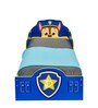 Paw Patrol Chase Toddler Bed with Drawer Storage in Blue Colour