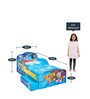 Paw Patrol Chase Bed with Storage in Ligth Blue