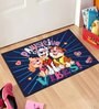 Blue Character Polypropylene 16 x 24 Inches Kids Floor Mat