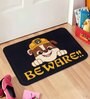 Black Character Cotton 16 x 24 Inches Kids Floor Mat