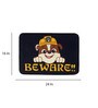 Black Character Cotton 16 x 24 Inches Kids Floor Mat