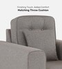 Payton 1 Seater Sofa In Grey Colour With Matte Finish Payton 1 Seater Sofa In Grey Colour With Matte Finish