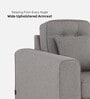 Payton 1 Seater Sofa In Grey Colour With Matte Finish Payton 1 Seater Sofa In Grey Colour With Matte Finish