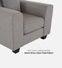 Payton 1 Seater Sofa In Grey Colour With Matte Finish Payton 1 Seater Sofa In Grey Colour With Matte Finish