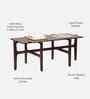Payton Coffee Table In Brown Finish
