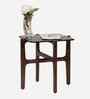 Payton End Table In Brown Finish Payton End Table In Brown Finish