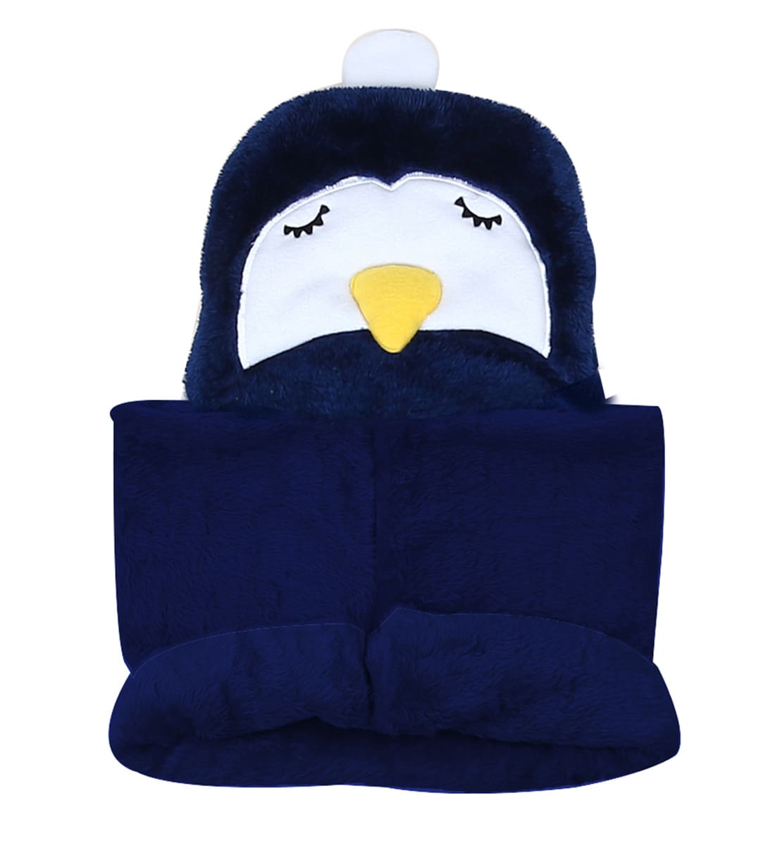 fluffy penguin blanket