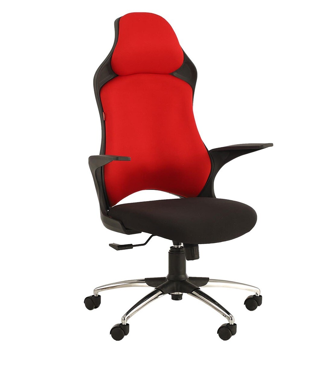 Buy Percept Office Chair In Red & Black By Durian Online High Back