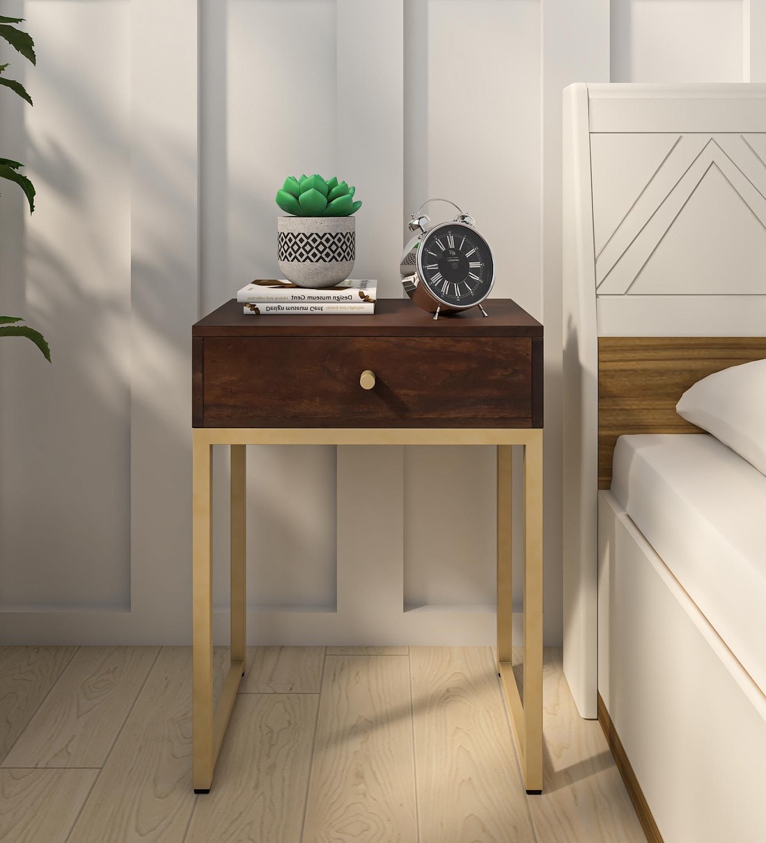 metal bedroom side tables