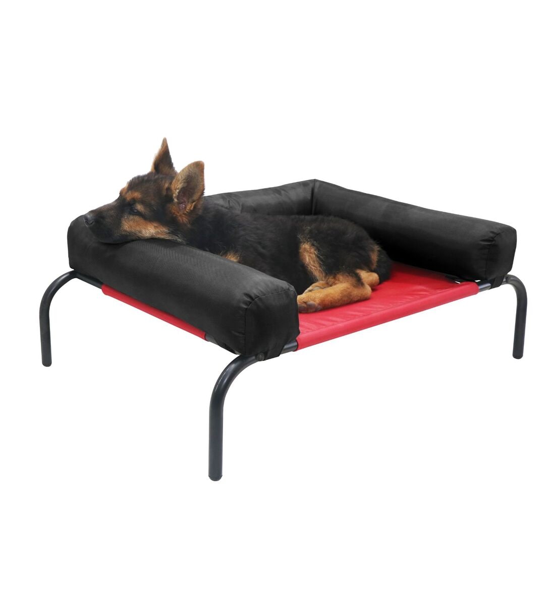Buy Small Pet Bed In Red & Black Colour By Hiputee Online Dog Beds