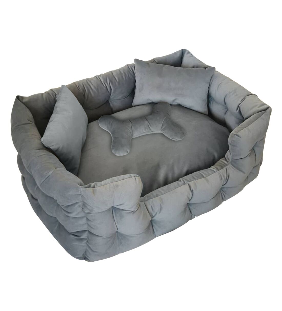 Buy Large Pet Bed In Grey Colour By Hiputee Online Dog Beds Dog