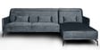 Pearl LHS 3 Seater Sofa with Lounger in Grey Colour