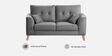 Pedro  Fabric 2 Seater Sofa In Grey Colour