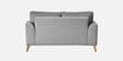 Pedro  Fabric 2 Seater Sofa In Grey Colour