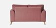 Pedro  Velvet 2 Seater Sofa In Wine Colour