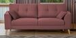 Pedro  Velvet 3 Seater Sofa In Wine Colour