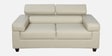 Penza Leatherette 2 Seater Sofa In Cream Colour