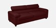 Penza Velvet 3 Seater Sofa in Wine Colour