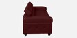 Penza Velvet 3 Seater Sofa in Wine Colour