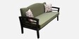 Peppy 3 Seater Sofa In Dark Walnut Finish