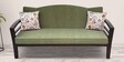 Peppy 3 Seater Sofa In Dark Walnut Finish