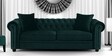 Perceptive Fabric 3 Seater Sofa in Green Colour