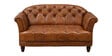 Bunbury Leather 2 Seater Sofa In Antique Tan Colour