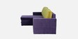 Juana Fabric 4 Seater  RHS Sectional Sofa in Purple Colour