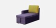 Juana Fabric 4 Seater  RHS Sectional Sofa in Purple Colour