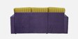Juana Fabric 4 Seater  RHS Sectional Sofa in Purple Colour