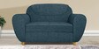 Petal 2 Seater Sofa in Ink Blue Colour