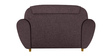 Petal 2 Seater Sofa in Plum Purple Colour