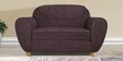 Petal 2 Seater Sofa in Plum Purple Colour