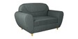 Petal 2 Seater Sofa in Steel Grey Colour