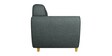 Petal 2 Seater Sofa in Steel Grey Colour