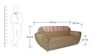 Petal 3 Seater Sofa in Sand Beige colour