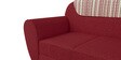 Petal 2 Seater Sofa in Indian Red colour