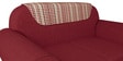 Petal 2 Seater Sofa in Indian Red colour