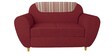 Petal 2 Seater Sofa in Indian Red colour