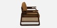 Petra Sheesham Wood 2 Seater Sofa In Light Brown Colour