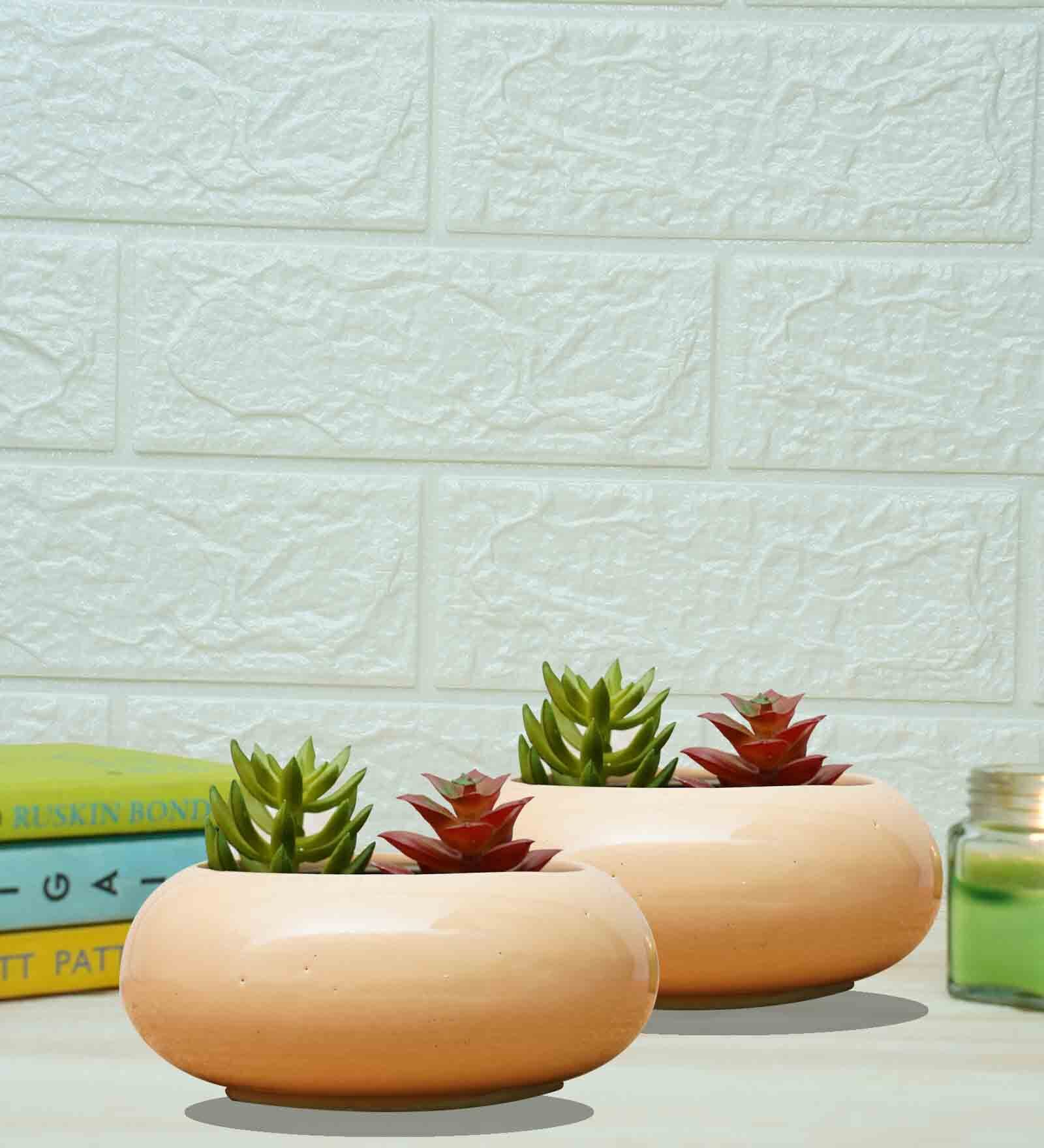 Ceramic Desk Pot, Stack of Classic