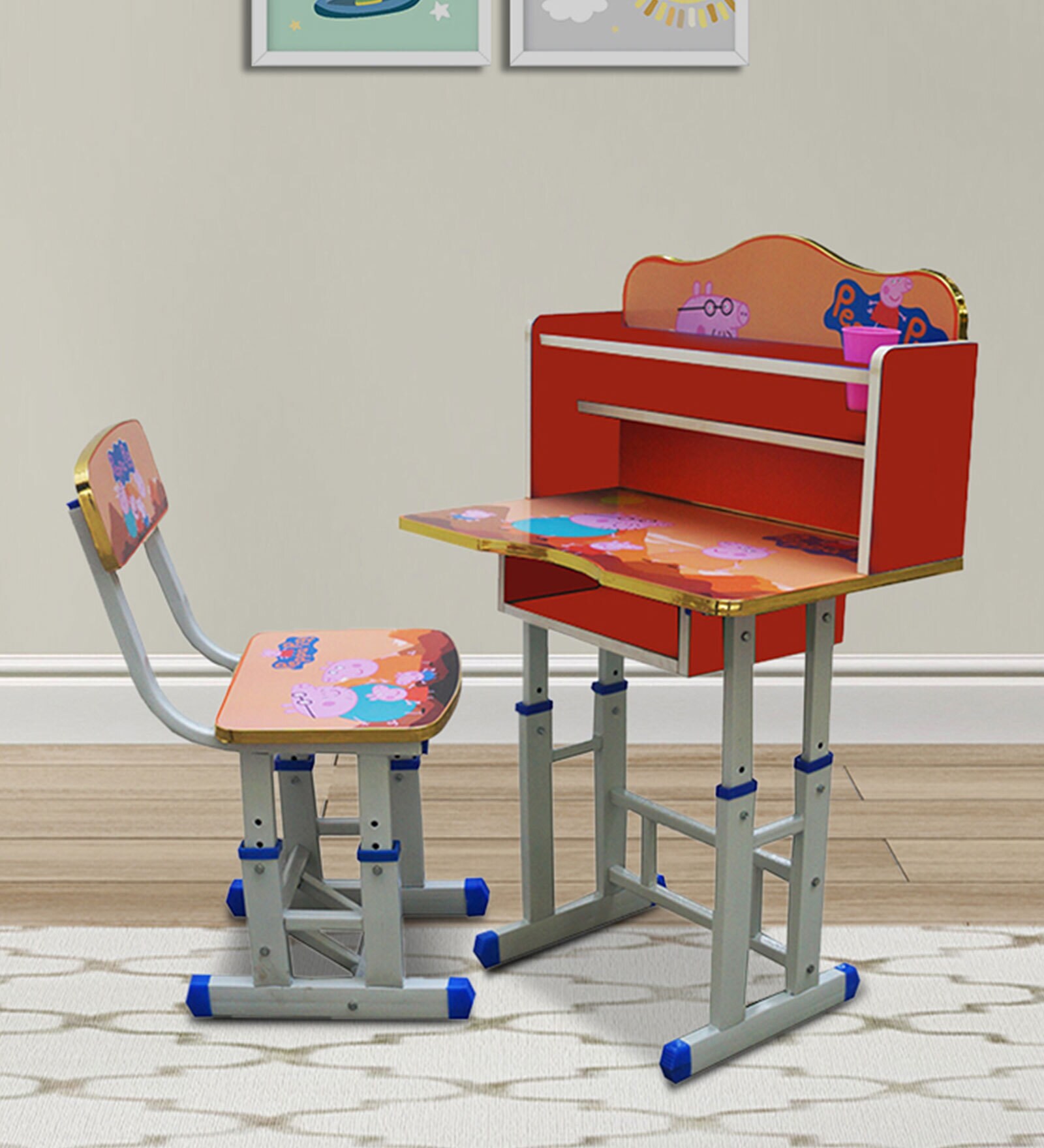 Peepa Metal Kids Study in Multicolor Colour