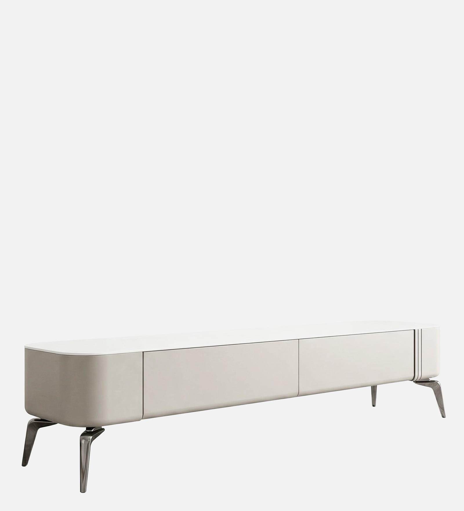Penelope TV Unit In White Colour Penelope TV Unit In White Colour