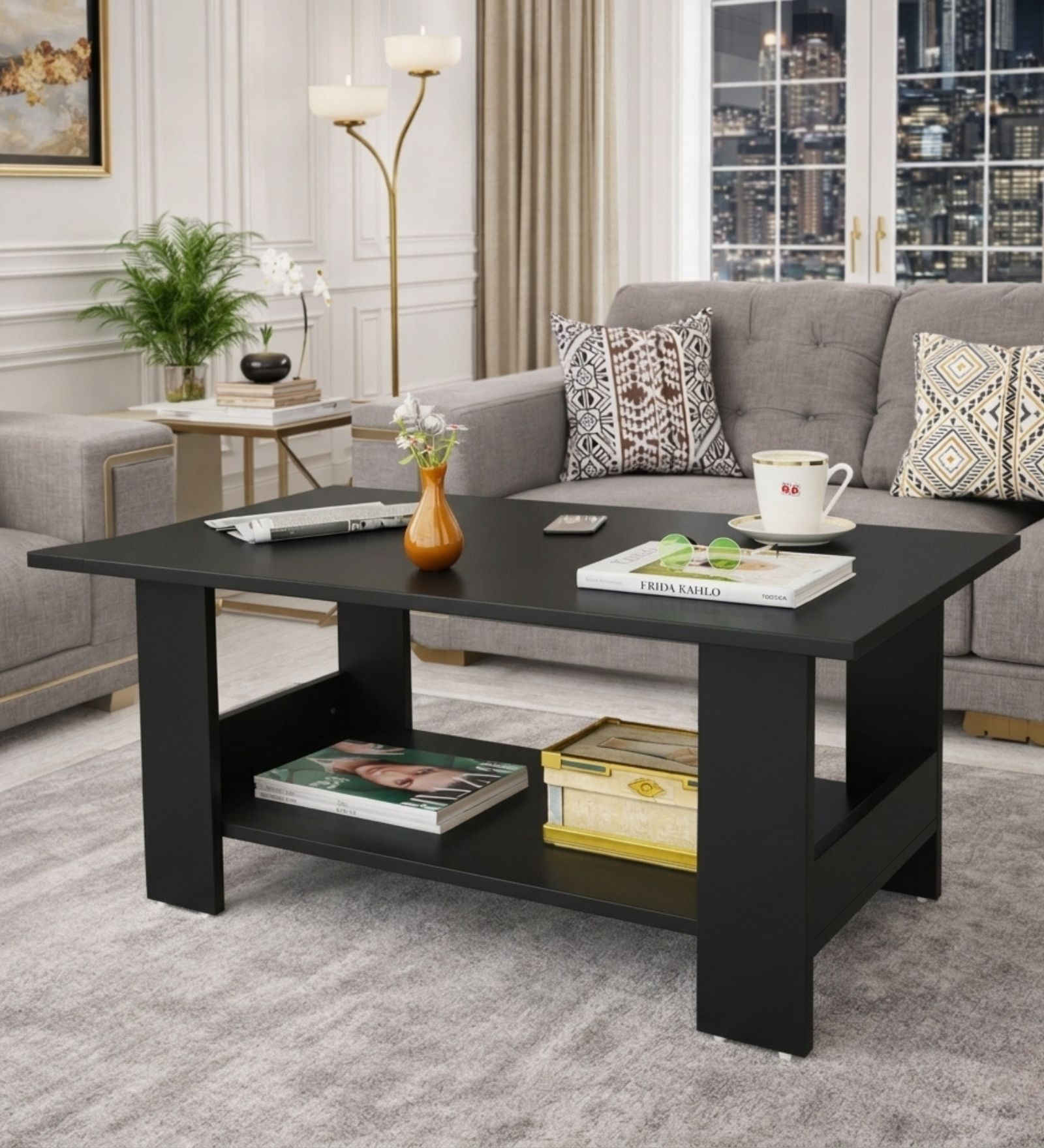 Penio  Coffee table In Black Finish