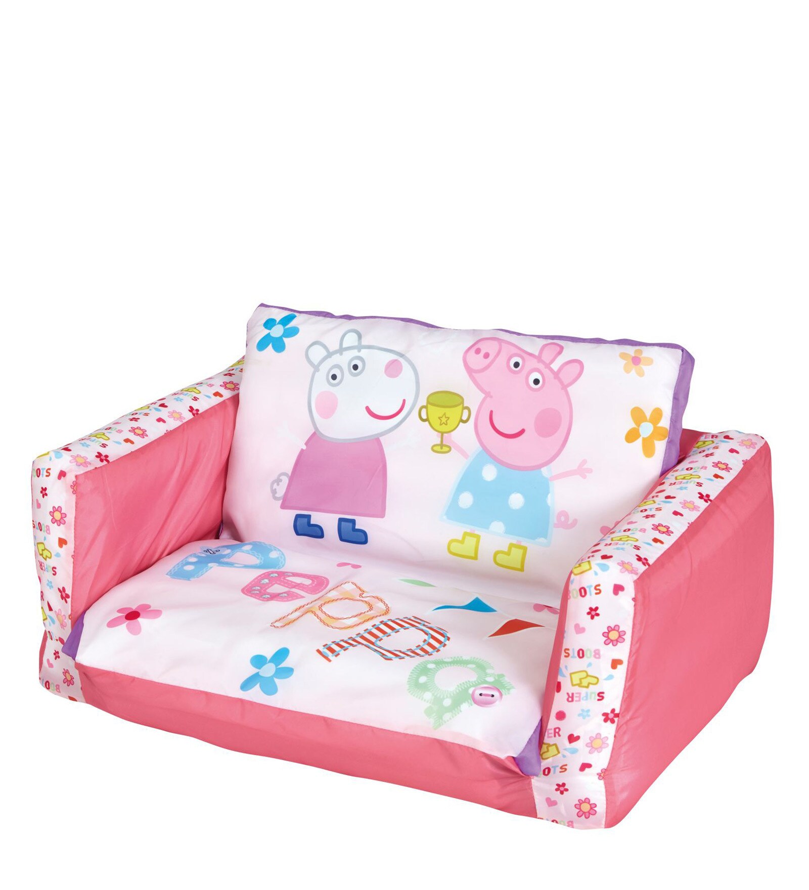 Buy Peppa Pig Flip Out Mini Sofa by Cot & Candy Online - Kids Sofas ...