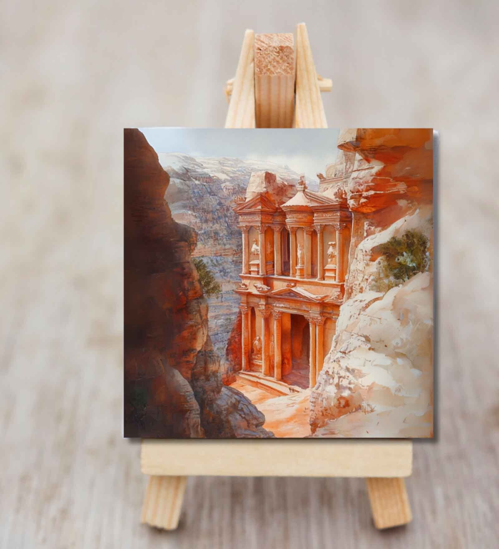 Petra Jordan Mini Canvas Frame