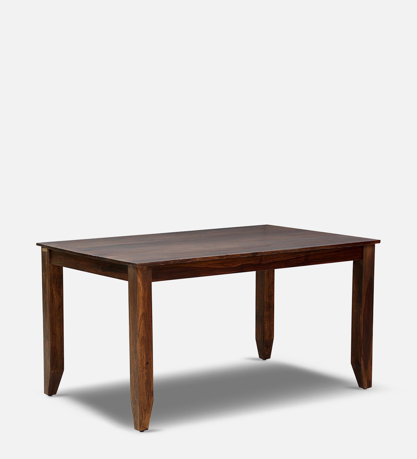 Petra Sheesham Wood 6 Seater Dining Table In Walnut Finish Petra Sheesham Wood 6 Seater Dining Table In Walnut Finish