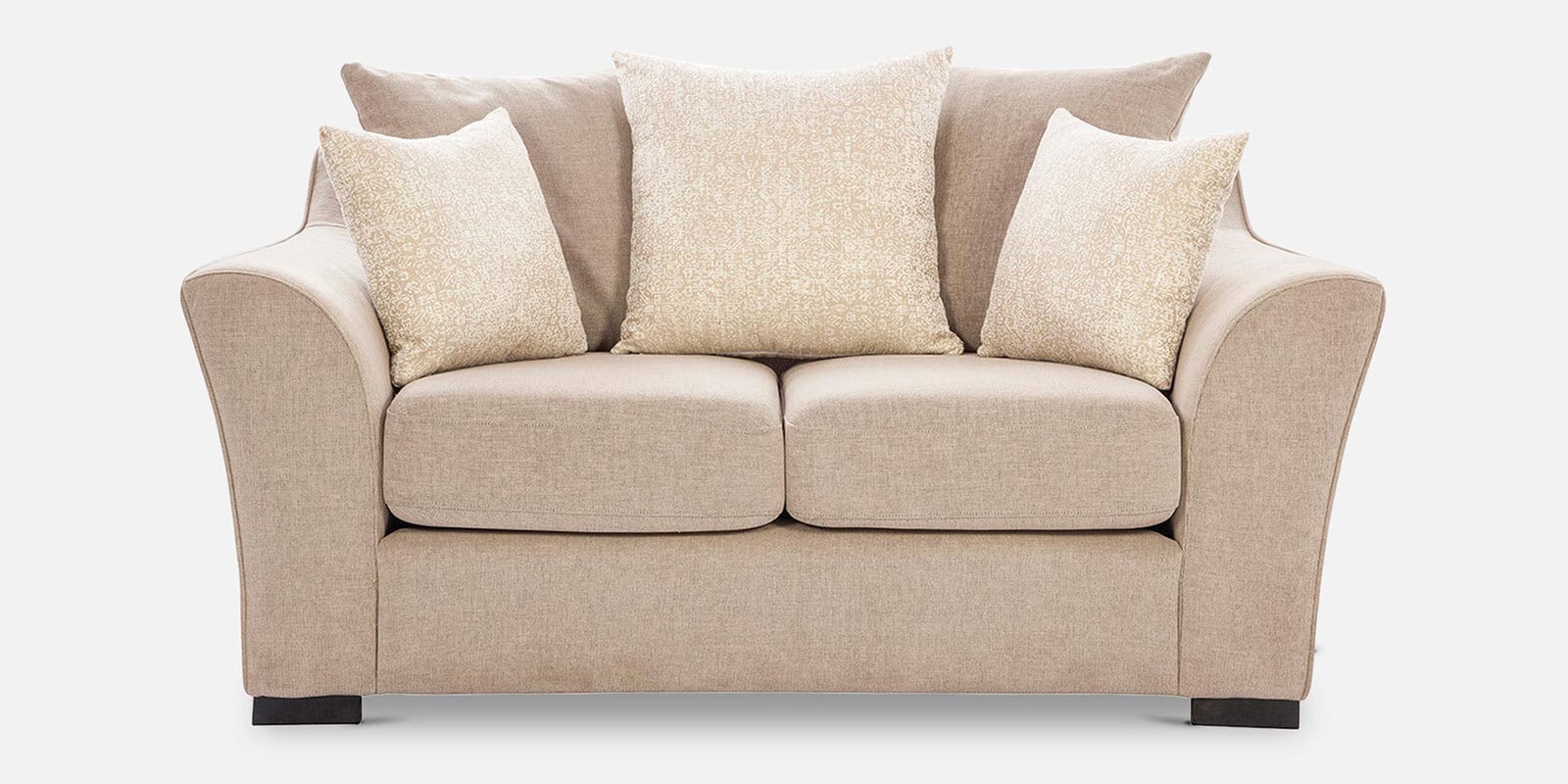Buy Perth 2 Seater Sofa In Beige Colour at 65 OFF by HT Interiors by