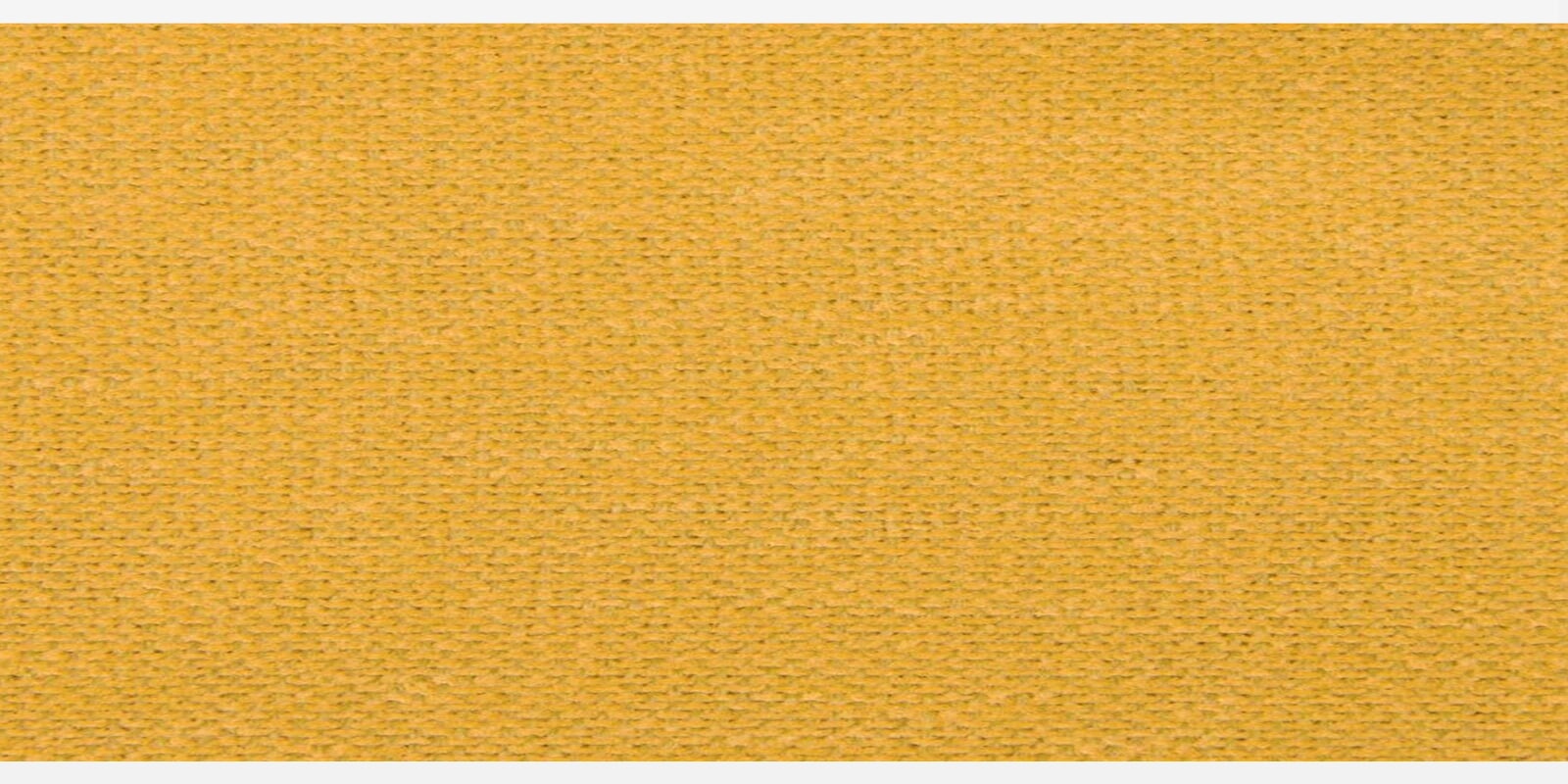 Pescara Chenille Fabric 3 Seater Sofa In Camel Yellow Colour